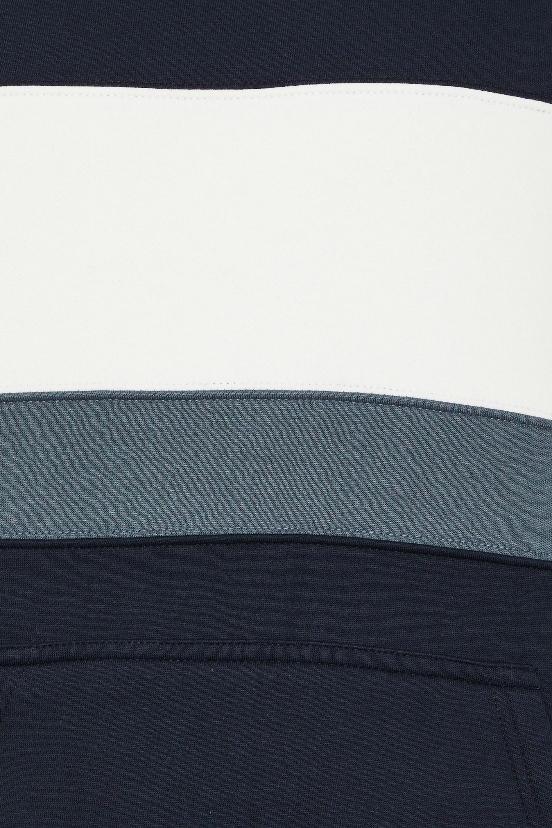 BadRhino Big & Tall Navy Blue Cut & Sew Hoodie | BadRhino 7