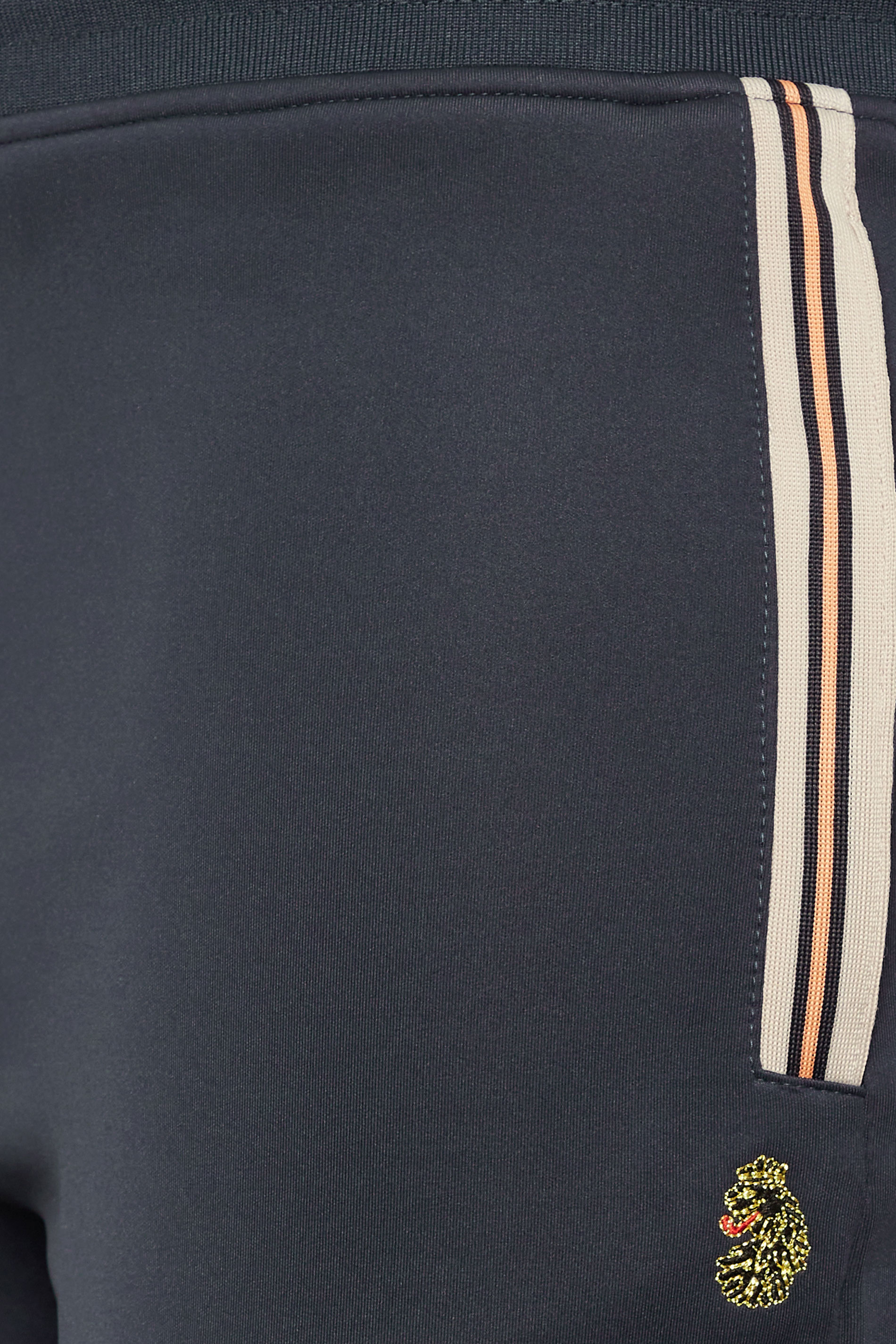 LUKE 1977 Big & Tall Navy Blue Joggers | BadRhino 3