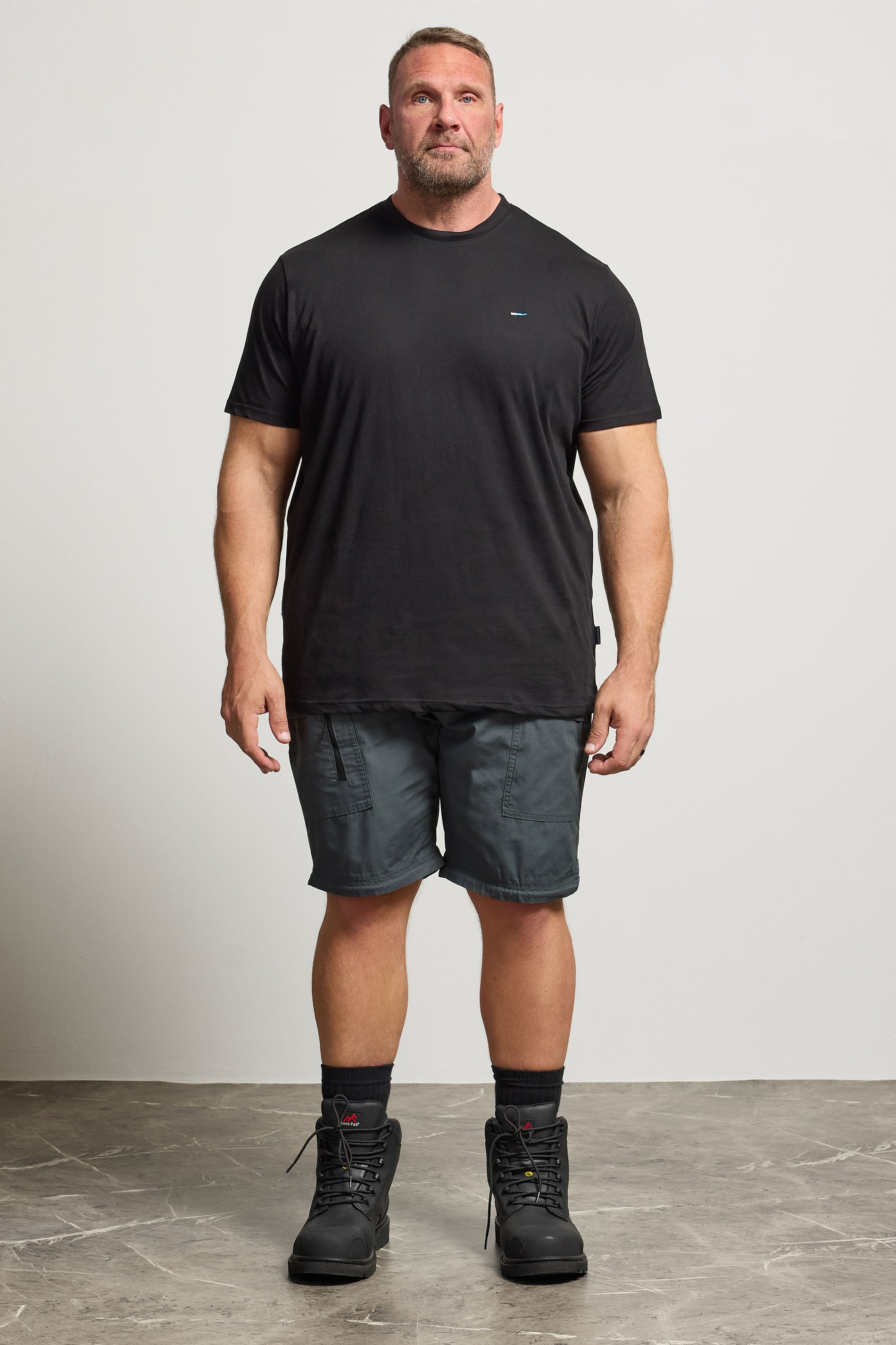 BadRhino Big & Tall Slate Grey 2 in 1 Trekking Trousers | BadRhino 3