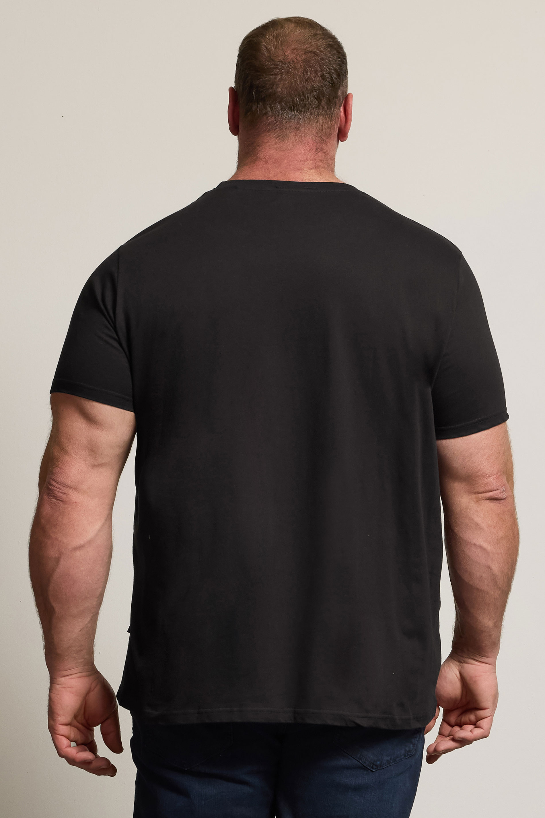 BadRhino Big & Tall Black & Red Iron Maiden Graphic T-Shirt | BadRhino 3