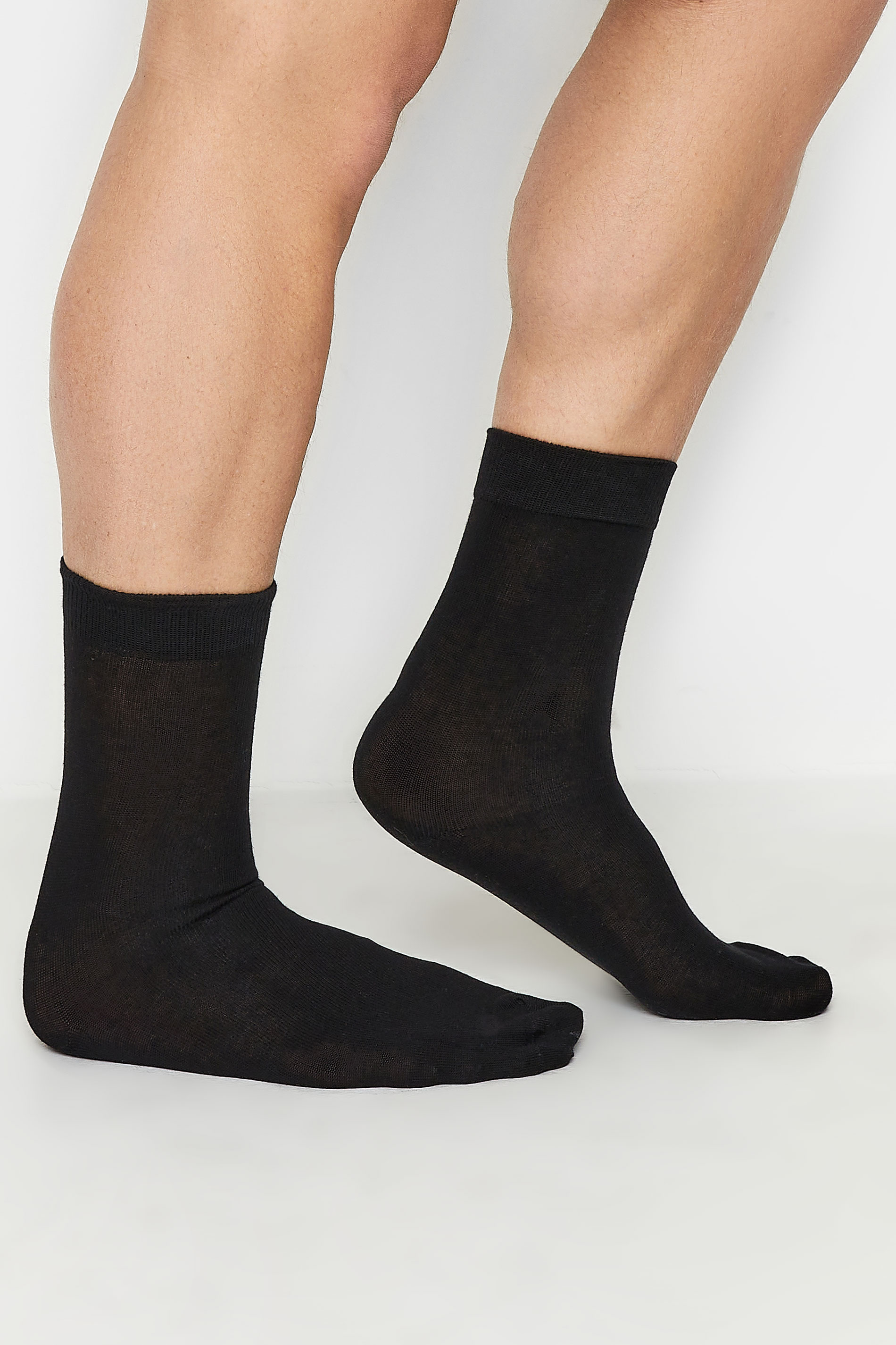 BadRhino Black 5 Pack Ankle Socks | BadRhino 2