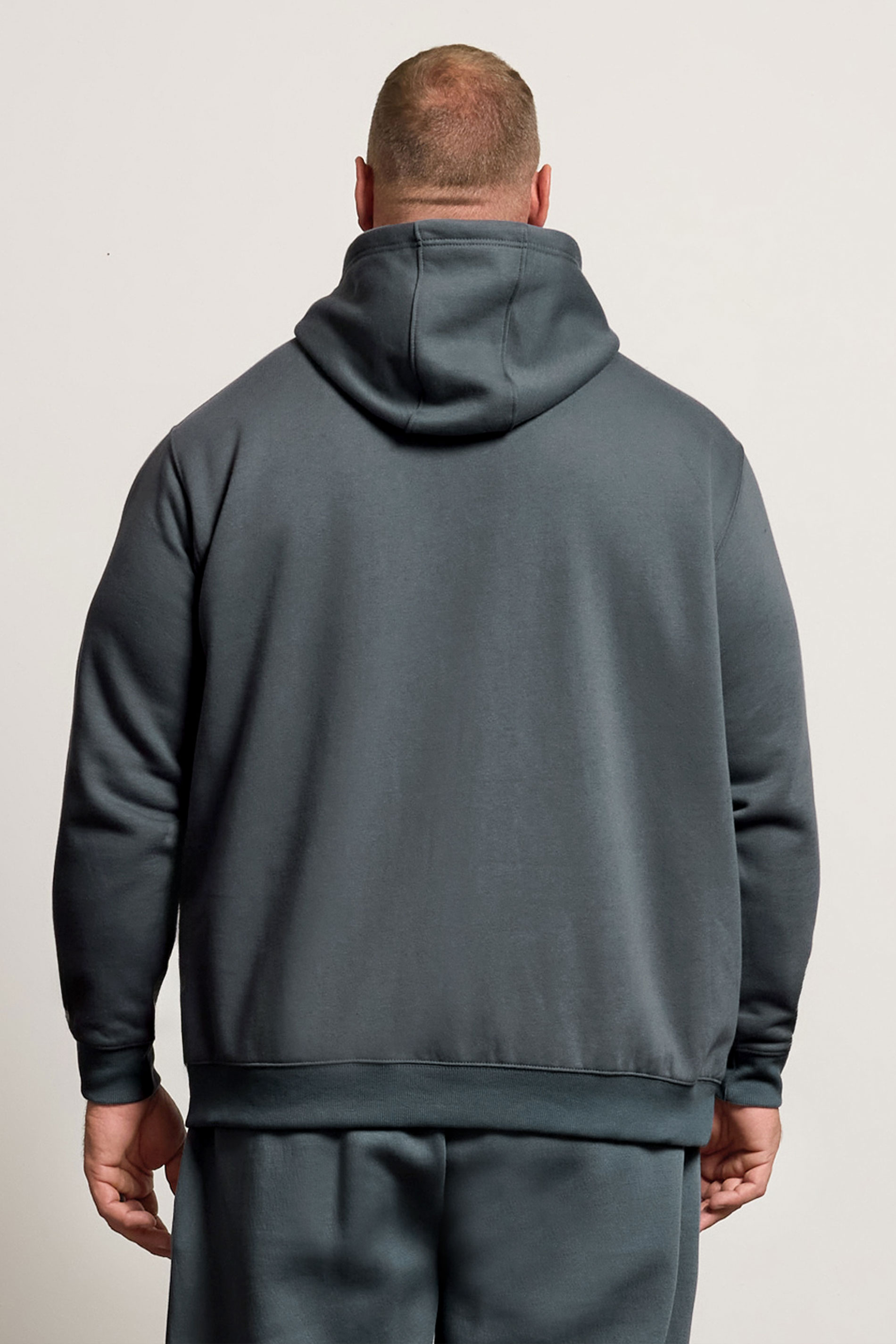 BadRhino Big & Tall Stormy Blue Worldwide Hoodie 4