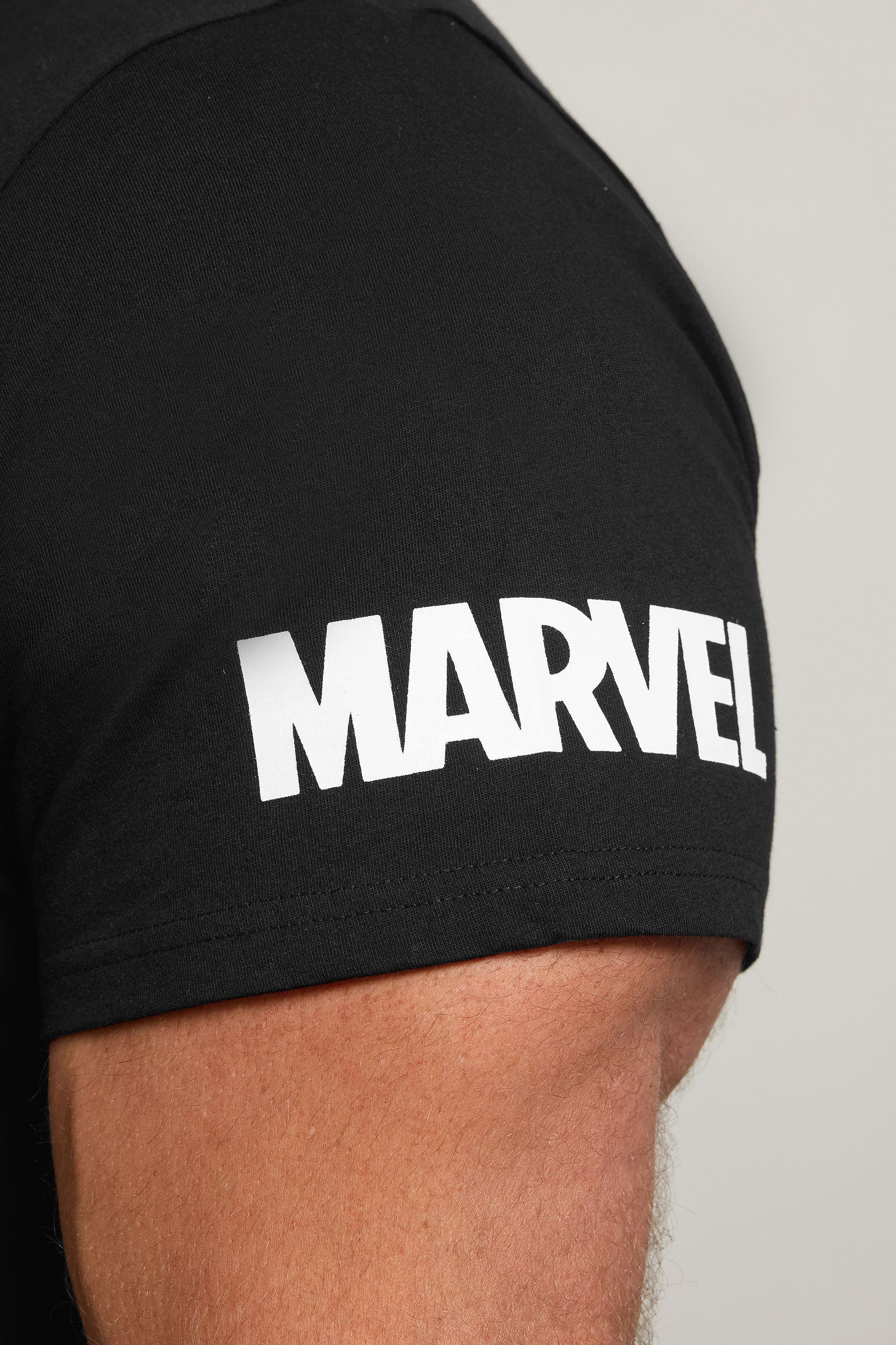 BadRhino Big & Tall Black Deadpool Graphic T-Shirt | BadRhino 4