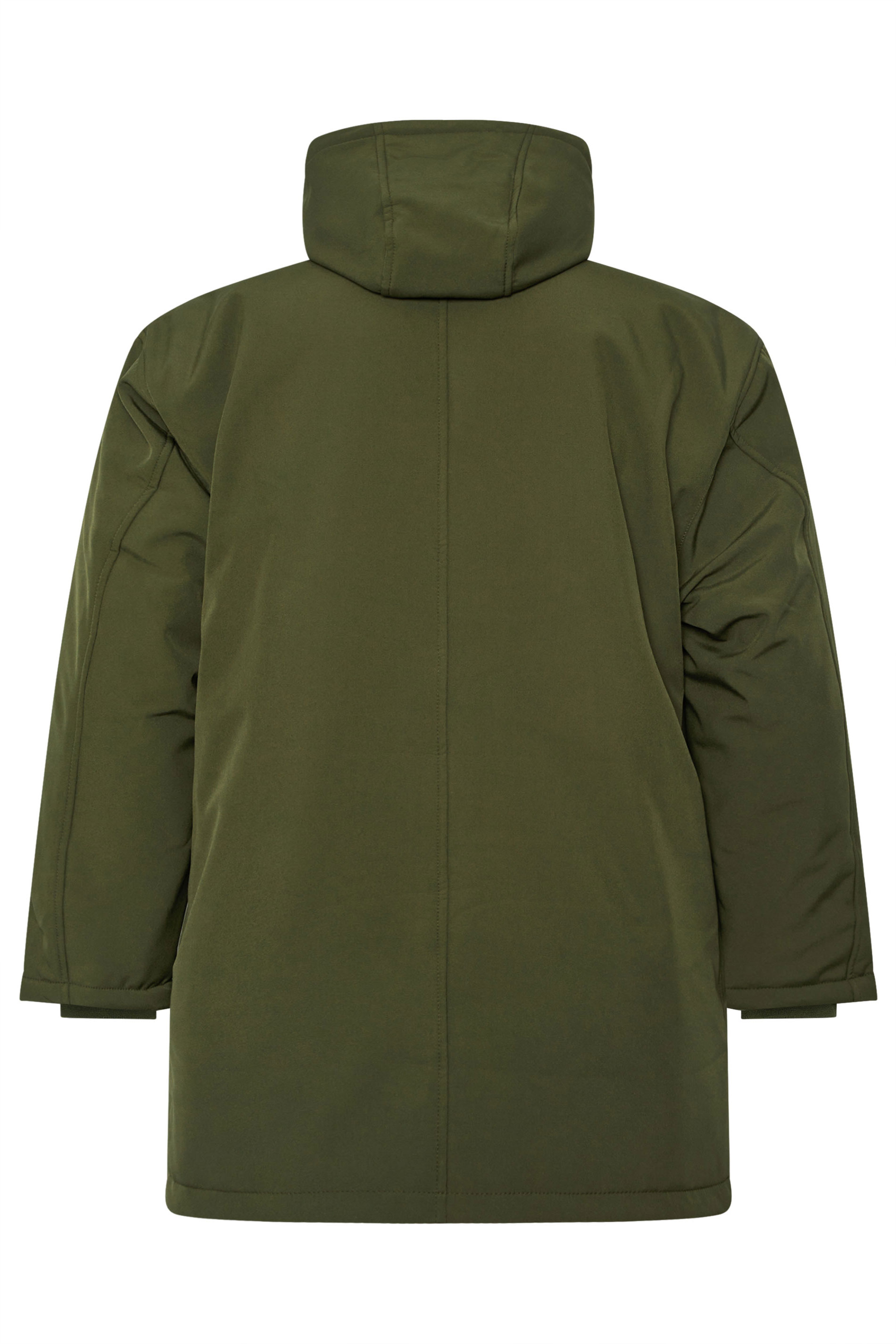 KAM Big & Tall Khaki Green Softshell Jacket | BadRhino 5