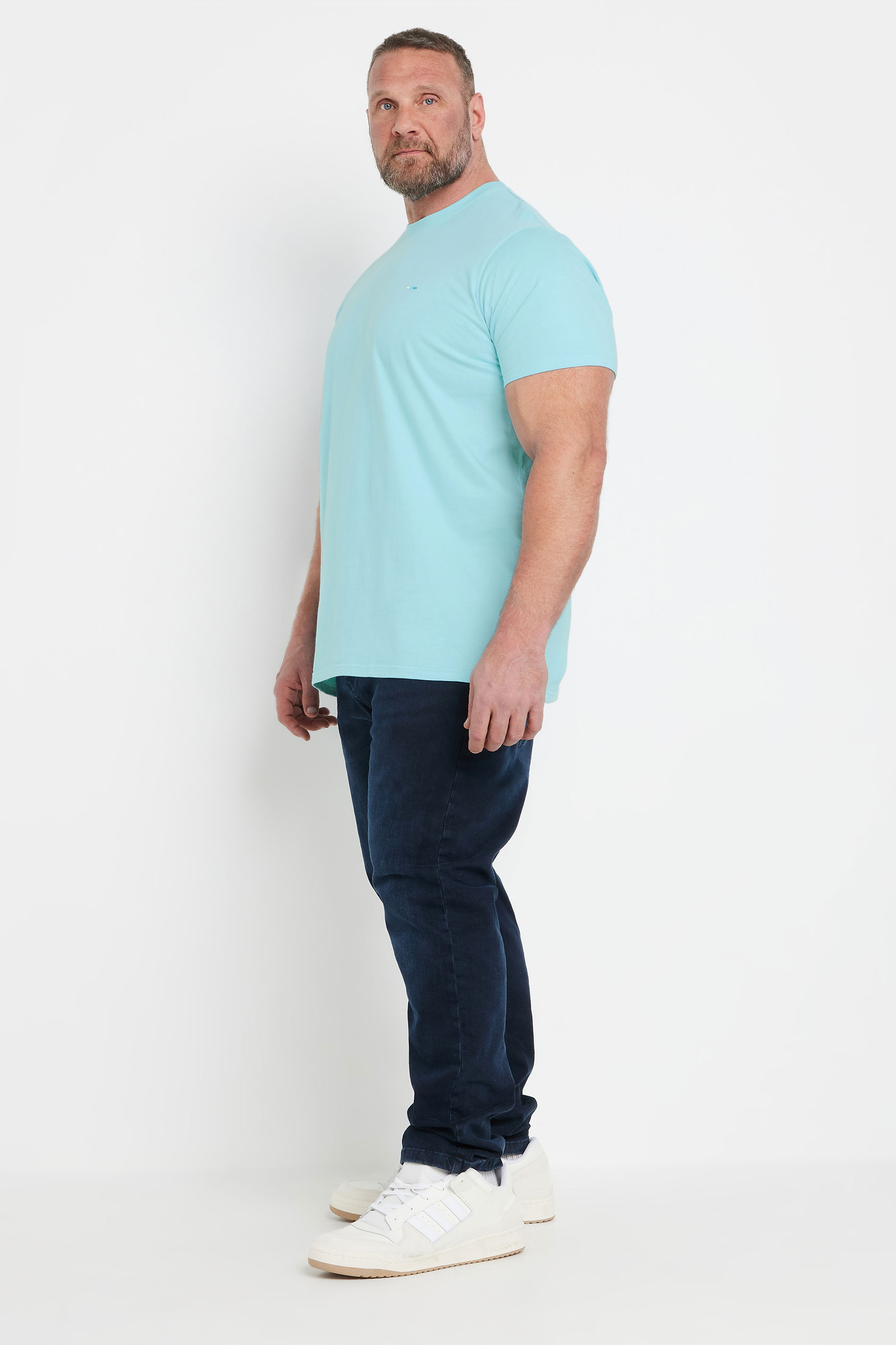 BadRhino Big & Tall 5 PACK Light Blue & Light Green Core T-Shirts | BadRhino  6