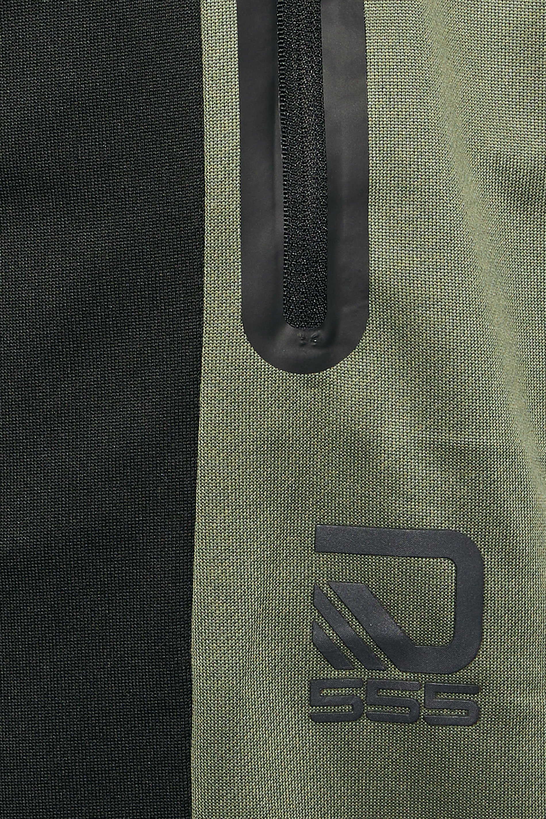 D555 Big & Tall Black Dry Wear Panel Joggers | BadRhino 6