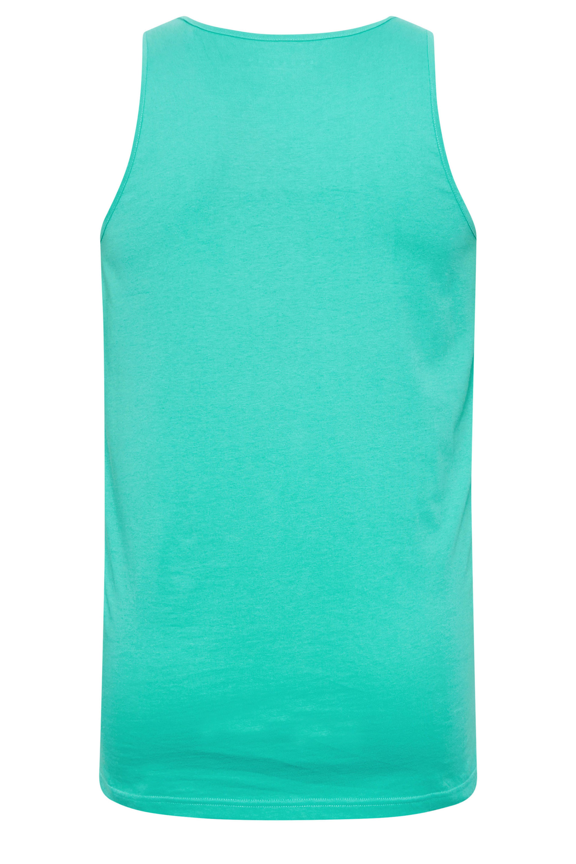 BadRhino Big & Tall Teal Green Vest Top | BadRhino 8