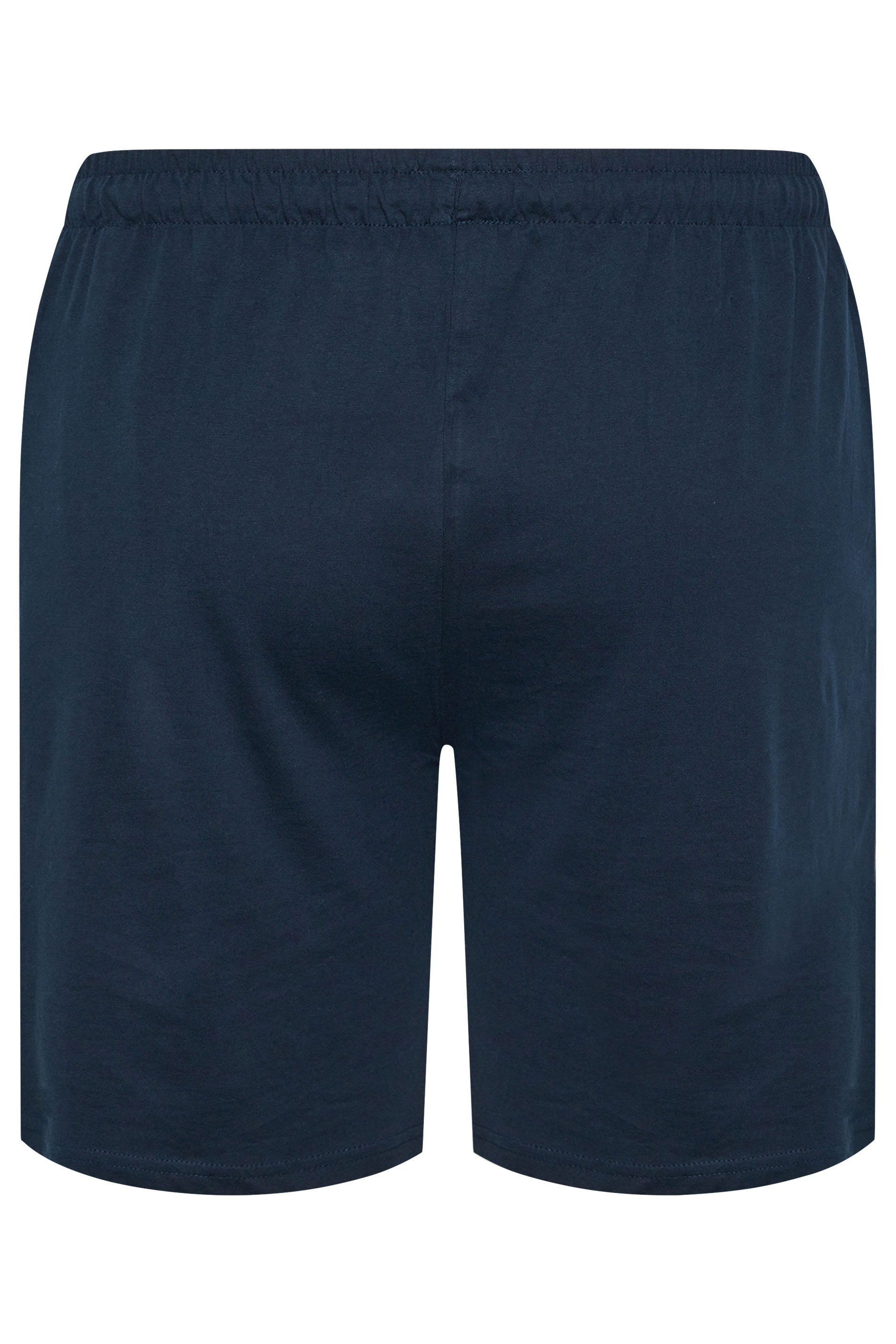 BadRhino Big & Tall Navy Blue Lightweight Lounge Shorts | BadRhino 6