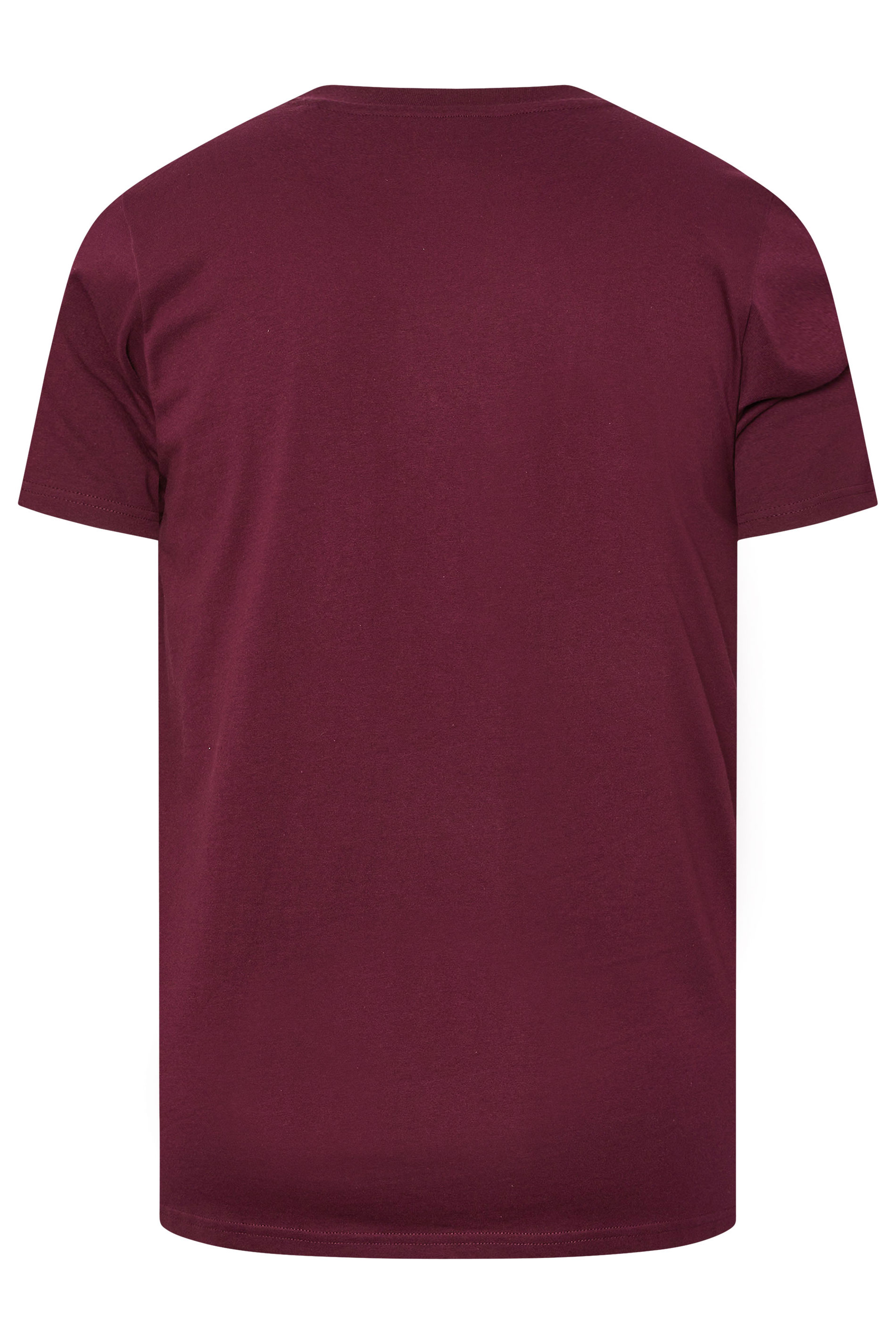 BadRhino Big & Tall 3 PACK Burgundy Red & Navy Blue Scripted T-Shirts | BadRhino 8