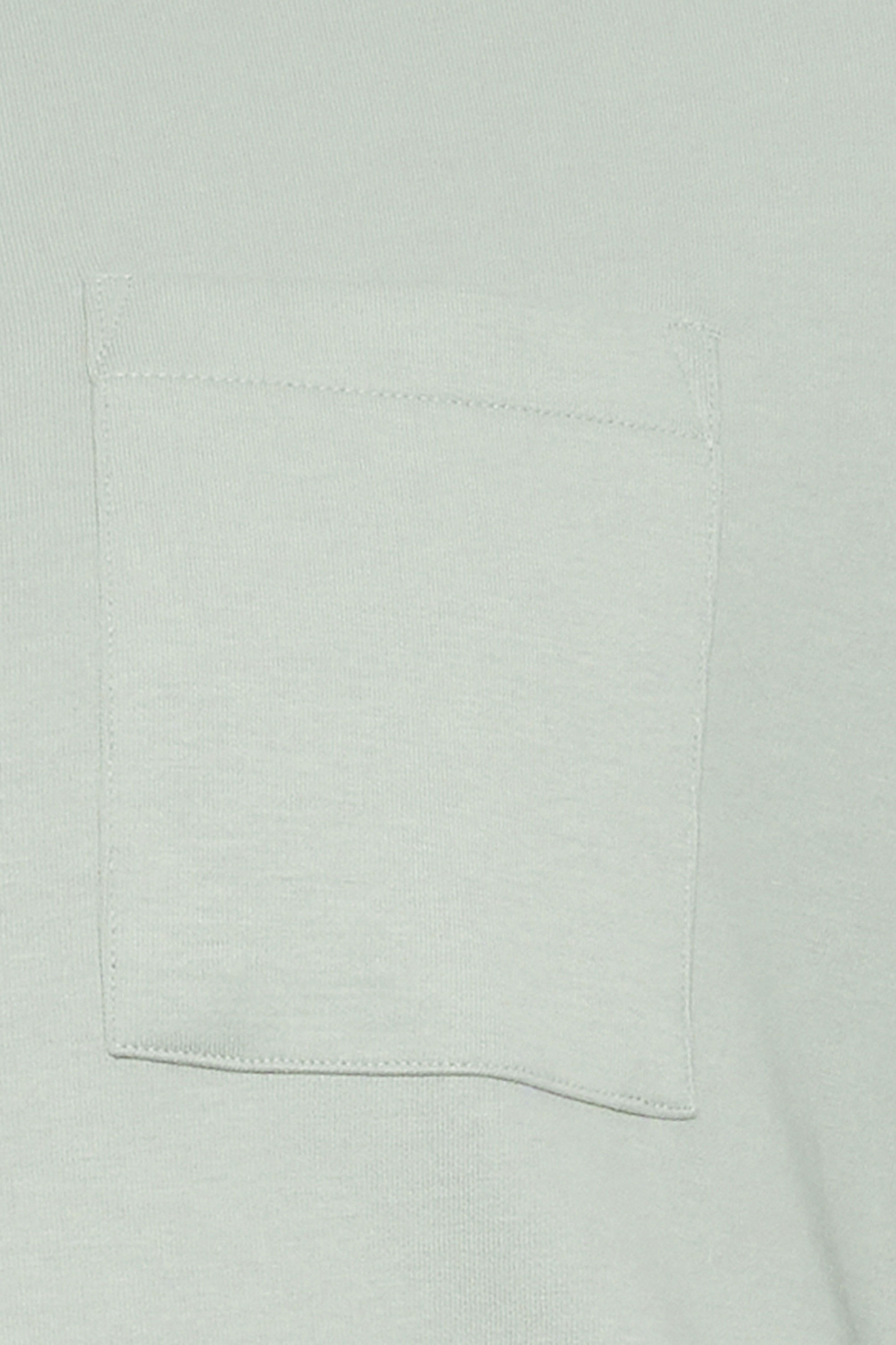 STUDIO A Big & Tall Grey Contrast Sleeve Collared Zip Up Jacket | BadRhino 4