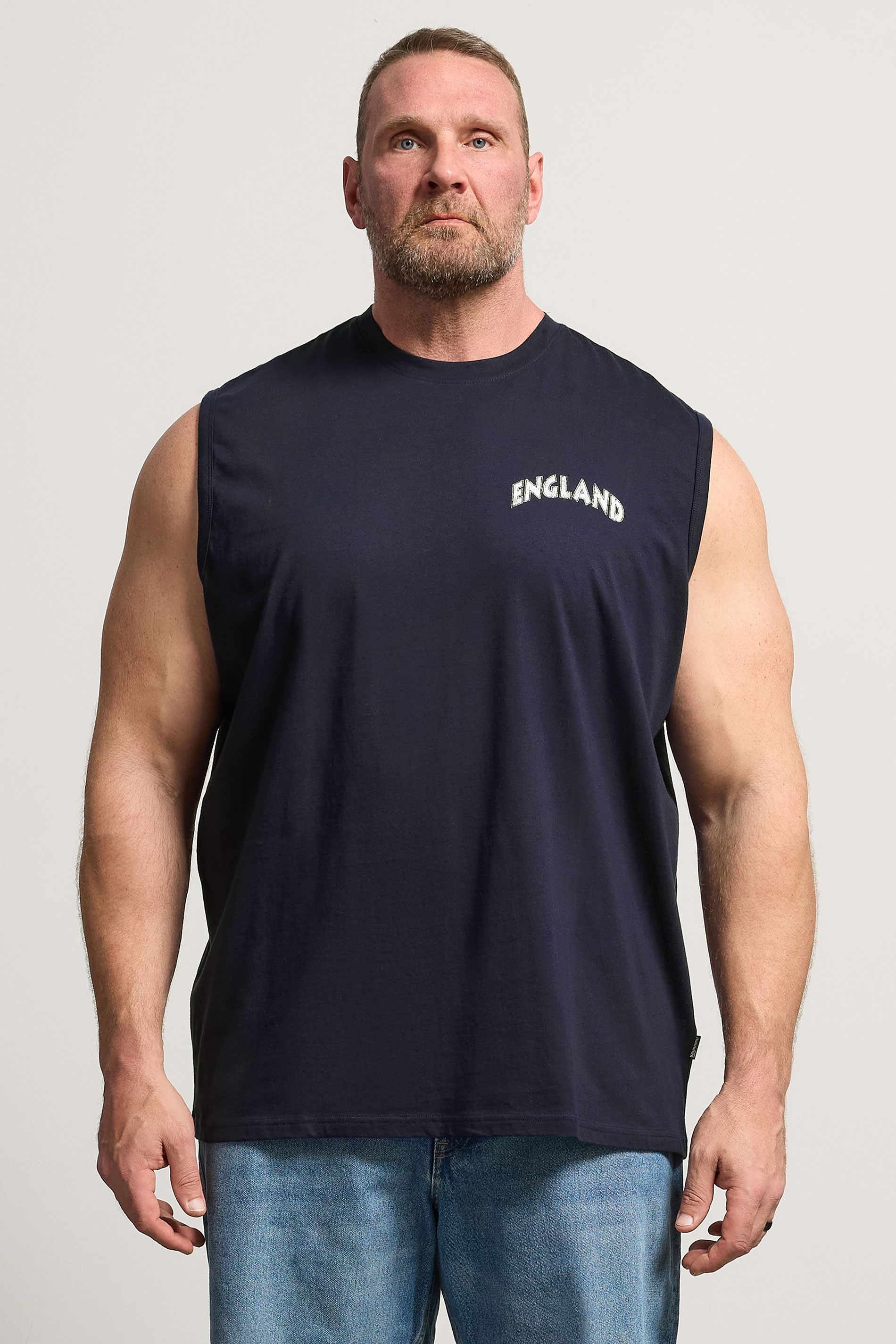 BadRhino Big & Tall Navy Blue England '66 Vest | BadRhino 2