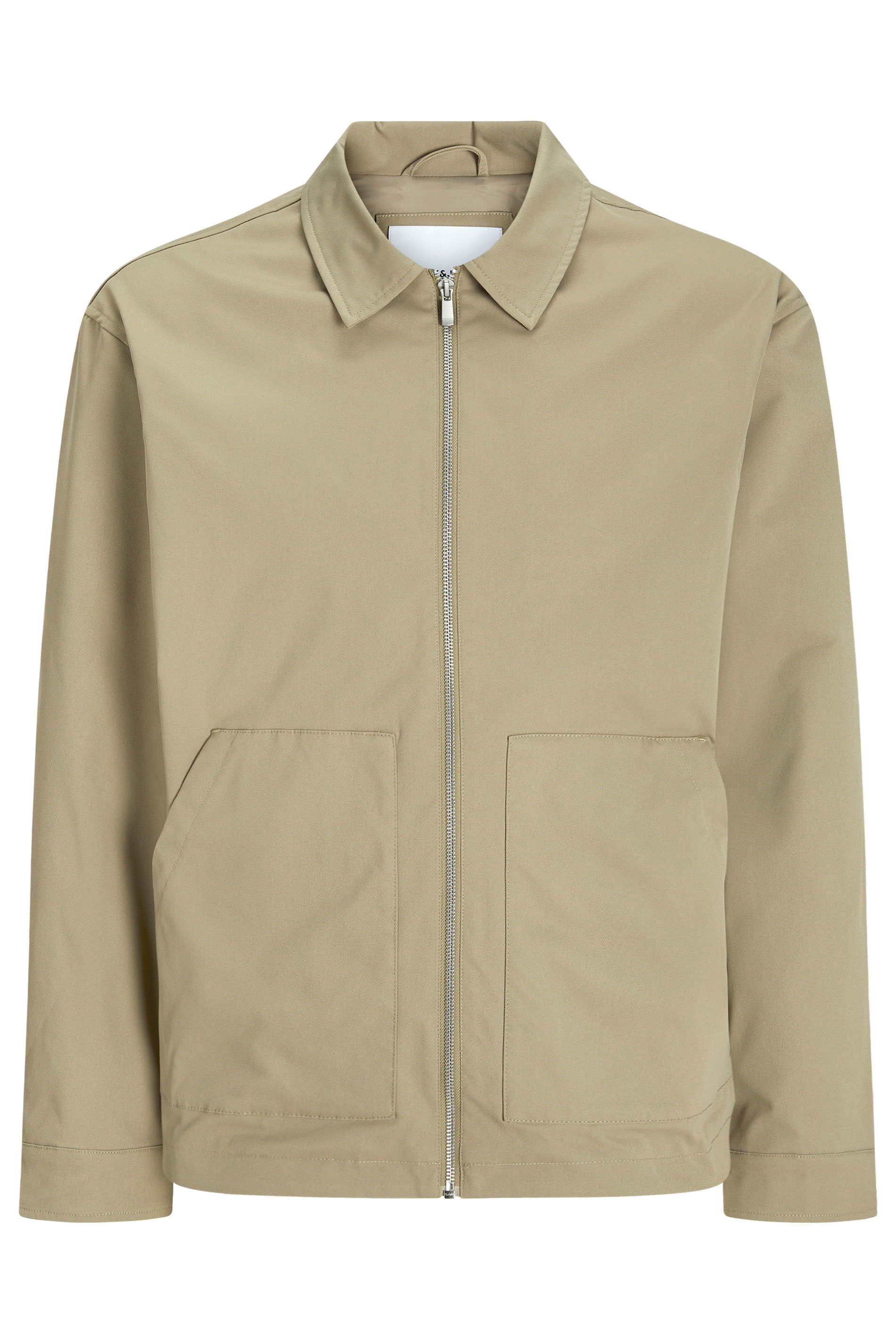 JACK & JONES Big & Tall Coriander Green Worker Jacket | BadRhino 2