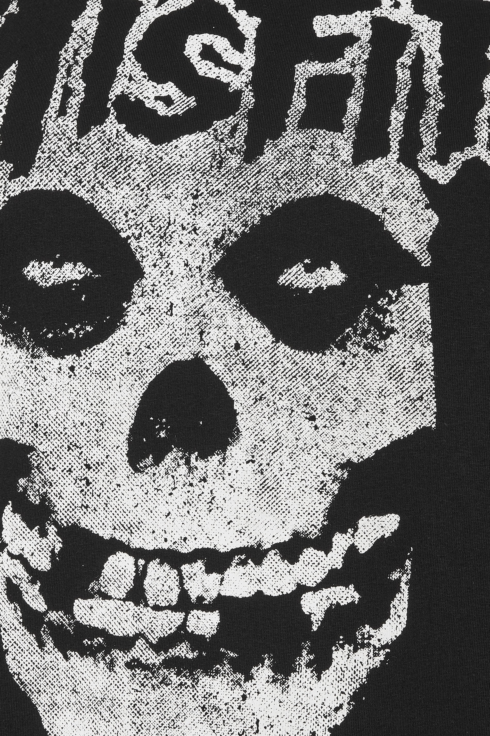 BadRhino Big & Tall Black Misfits Graphic T-Shirt | BadRhino 3