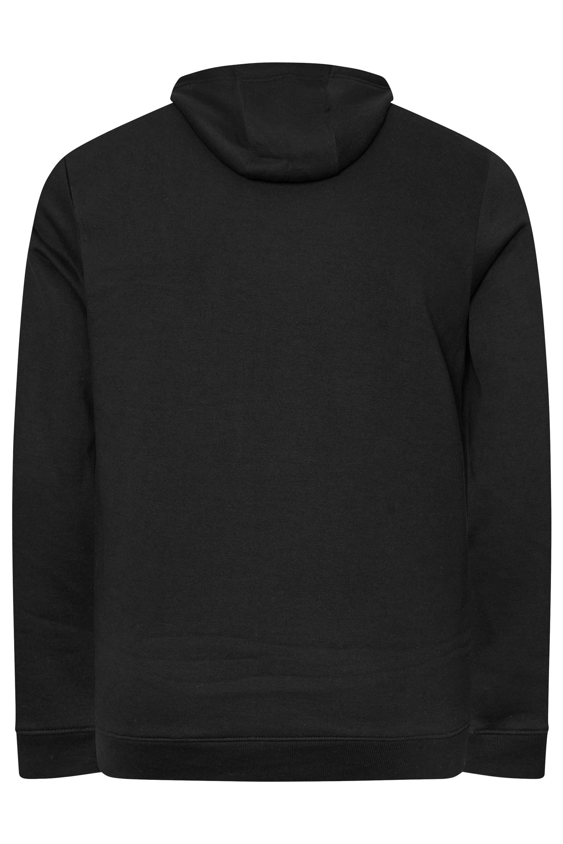 BadRhino Big & Tall Black Premium Hoodie | BadRhino 5
