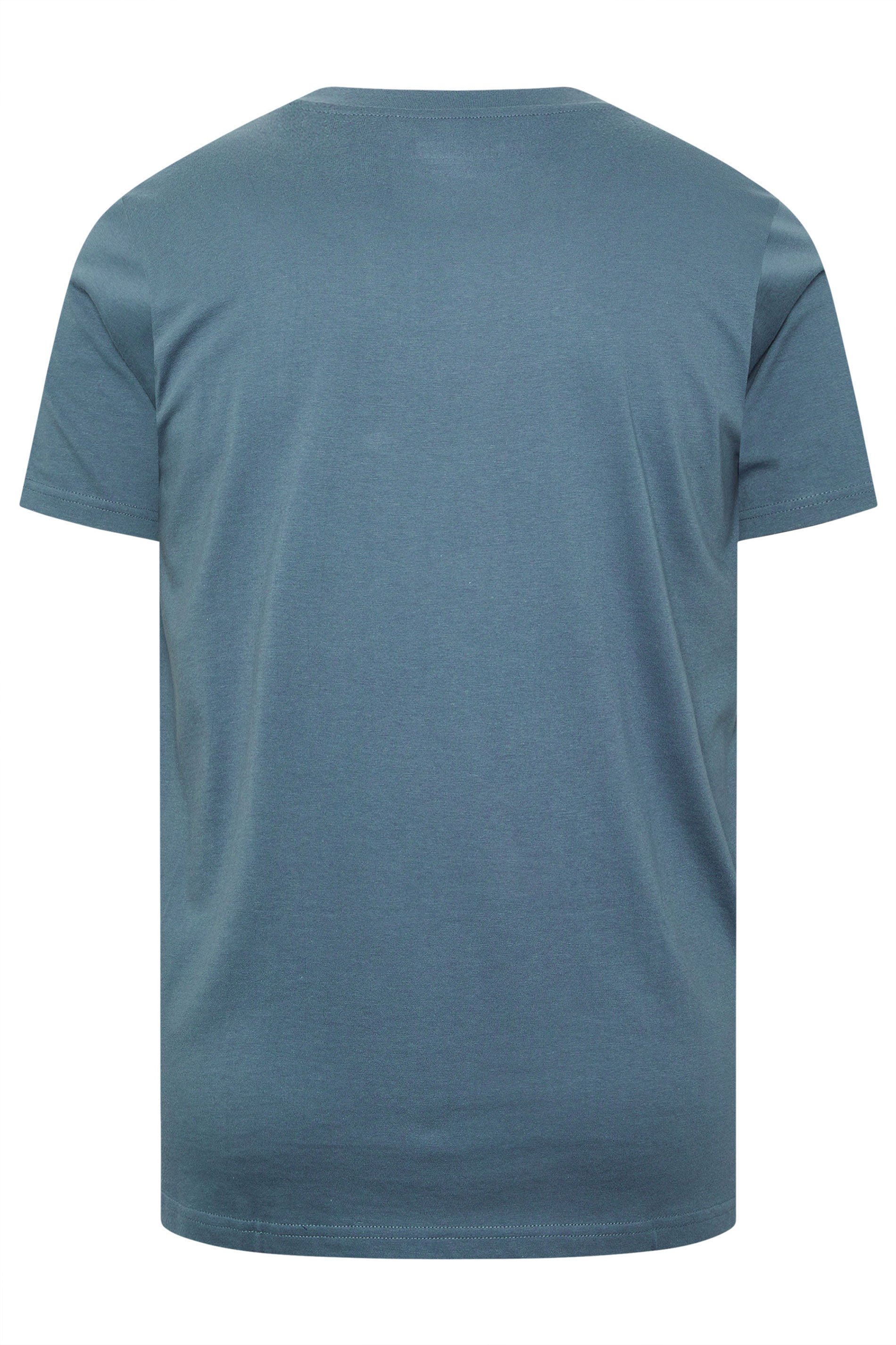 BadRhino Big & Tall 5 PACK Black/Green/Marshmellow White/Brown/Blue T-Shirts | BadRhino 12