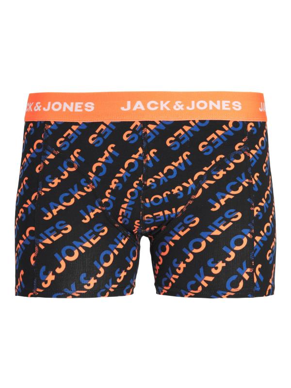 JACK & JONES Big & Tall 3 PACK Navy Blue Logo Printed Boxers | BadRhino 6