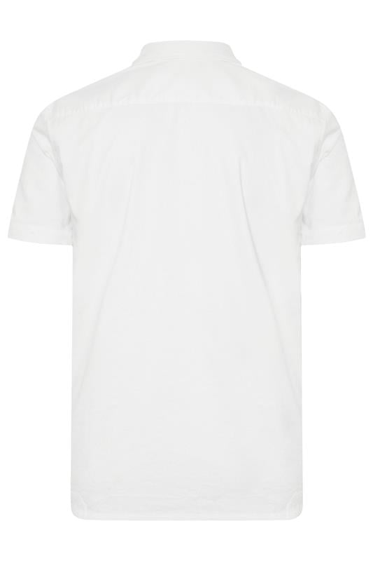 BadRhino Big & Tall White Short Sleeve Shirt | BadRhino 6