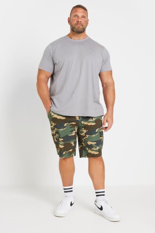 BadRhino Big & Tall Brown Camo Cargo Shorts | BadRhino 3