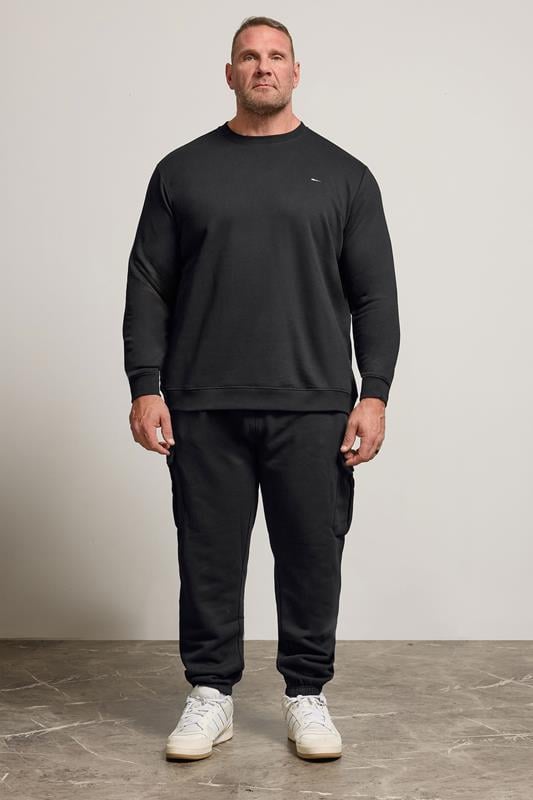 BadRhino Black Essential Sweatshirt | BadRhino 3