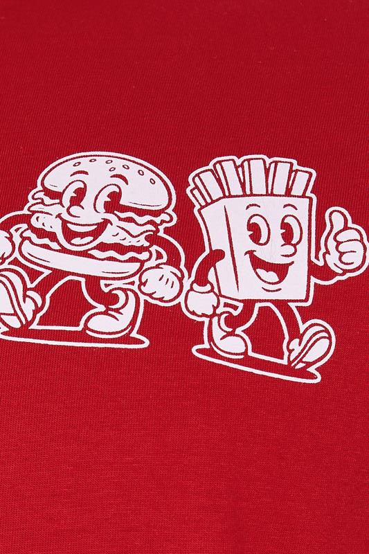 BadRhino Big & Tall Red 'Grill & Chill' T-Shirt | BadRhino 8