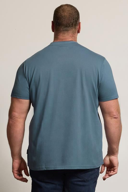 BadRhino Big & Tall Petrol Blue Core T-Shirt | BadRhino 3