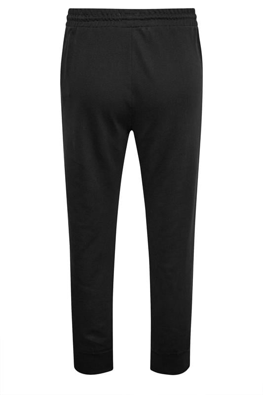 JACK & JONES Big & Tall Black Joggers | BadRhino 4