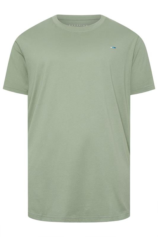 BadRhino Big & Tall Light Green Extra Long Core T-Shirt | BadRhino 5