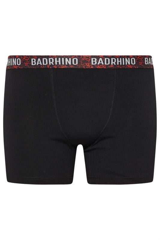 BadRhino Big & Tall 3 PACK Black Graffiti Design Trunks | BadRhino 5