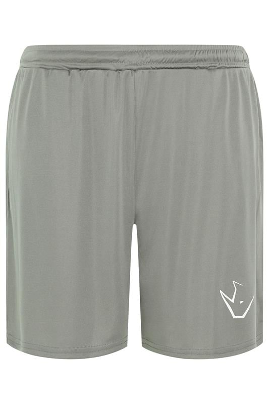 IronRhino Big & Tall Grey Lightweight Performance Shorts | BadRhino 5
