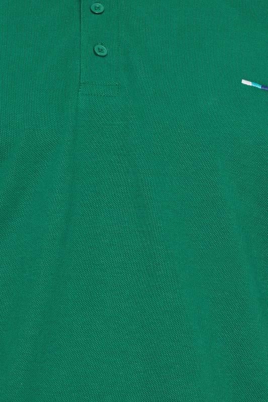 BadRhino Big & Tall Dark Green Core Polo Shirt | BadRhino 3