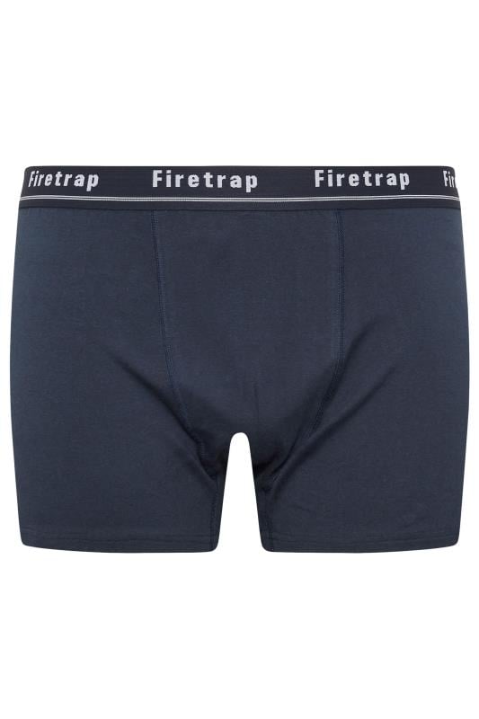 FIRETRAP 3 PACK Black & Navy Blue Boxers | BadRhino 5