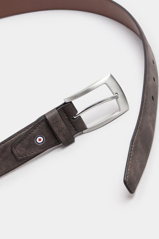 BEN SHERMAN Brown Templeman Casual Belt | BadRhino 3