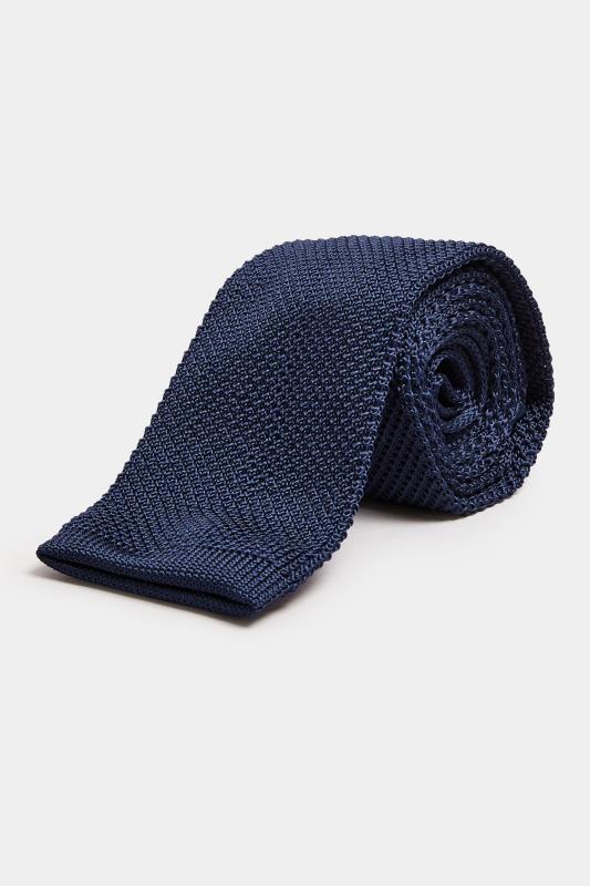 BadRhino Navy Blue Knitted Tie | BadRhino 2
