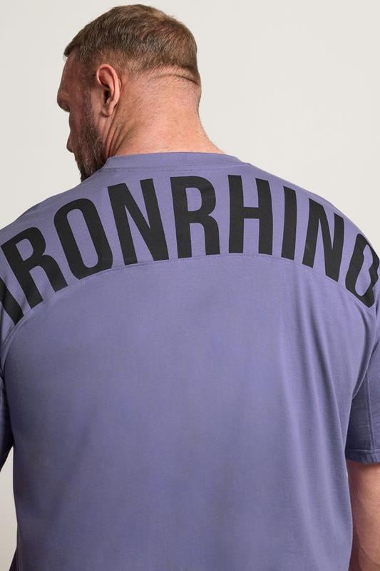 IronRhino Big & Tall Purple Powerhouse T-Shirt | IronRhino 6