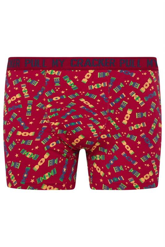 BadRhino 3 PACK Black & Red Christmas Trunks | BadRhino 6