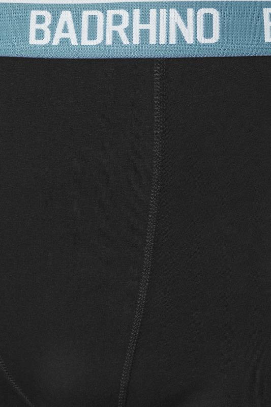 BadRhino Big & Tall 5 PACK Black Waistband Boxers | BadRhino 8