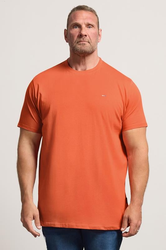  BadRhino Big & Tall Orange Extra Long Core T-Shirt