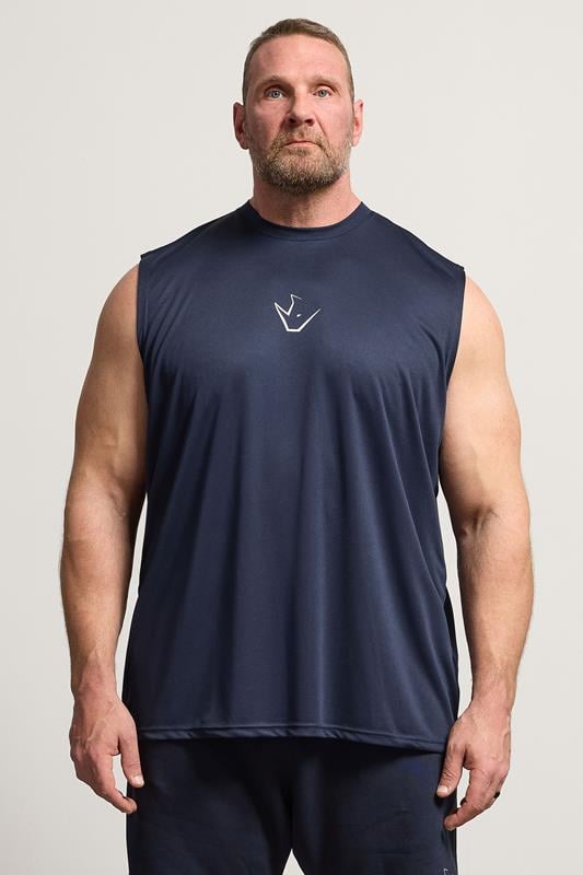  IronRhino Big & Tall Navy Blue Performance Vest