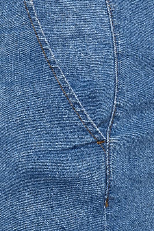 Kam Big & Tall Blue Elasticated Stretch Shorts | BadRhino 5