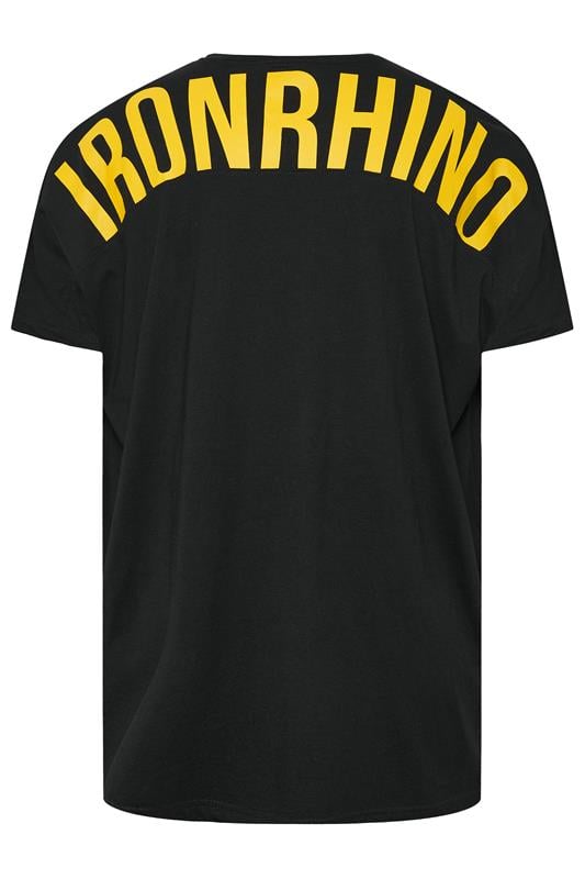IronRhino Big & Tall Black Powerhouse T-Shirt | BadRhino 5