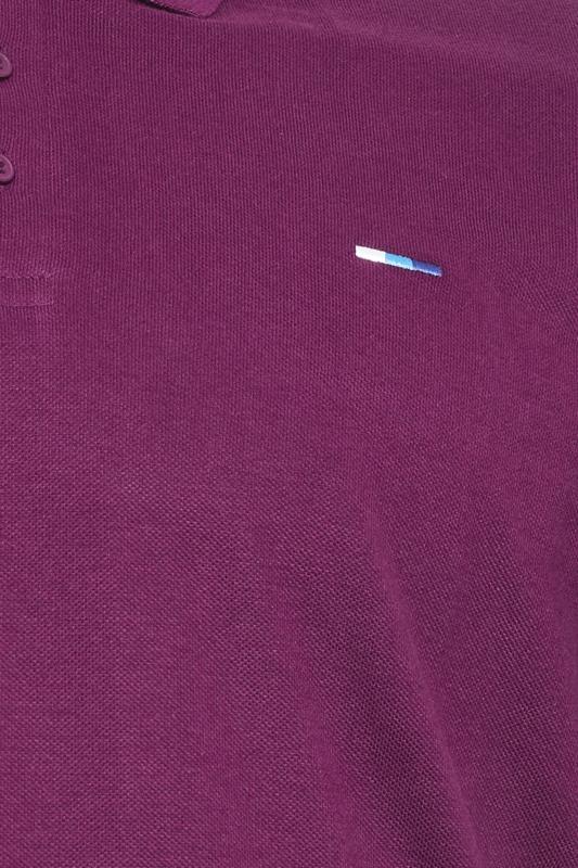 BadRhino Big & Tall Purple Core Polo Shirt | BadRhino  6