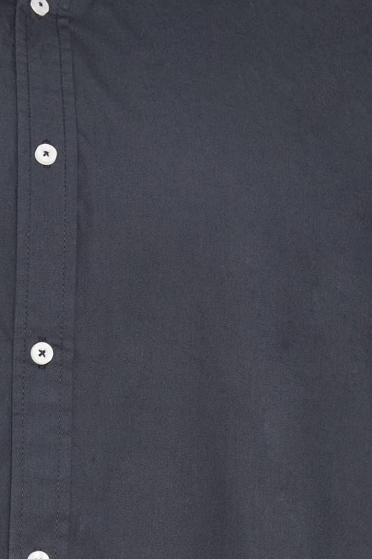 BadRhino Navy Blue Long Sleeve Poplin Shirt | BadRhino 4