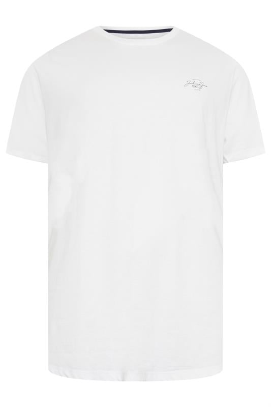 Men's  JACK & JONES Big & Tall White 'Ferris' T-Shirt