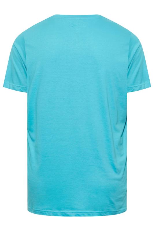 BadRhino Big & Tall 5 Pack Blue & Pink Core T-Shirts | BadRhino 5