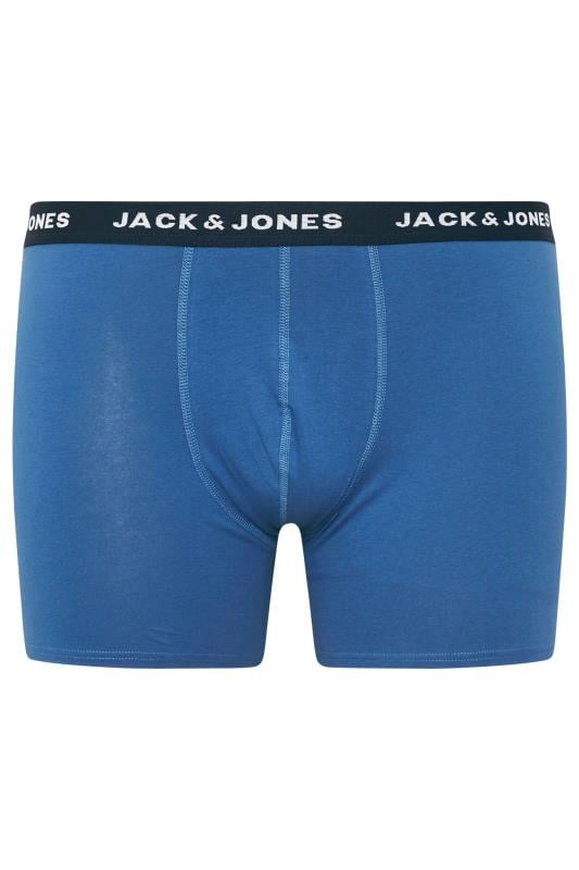 JACK & JONES 7 PACK Navy Blue & Black Trunks | BadRhino 7