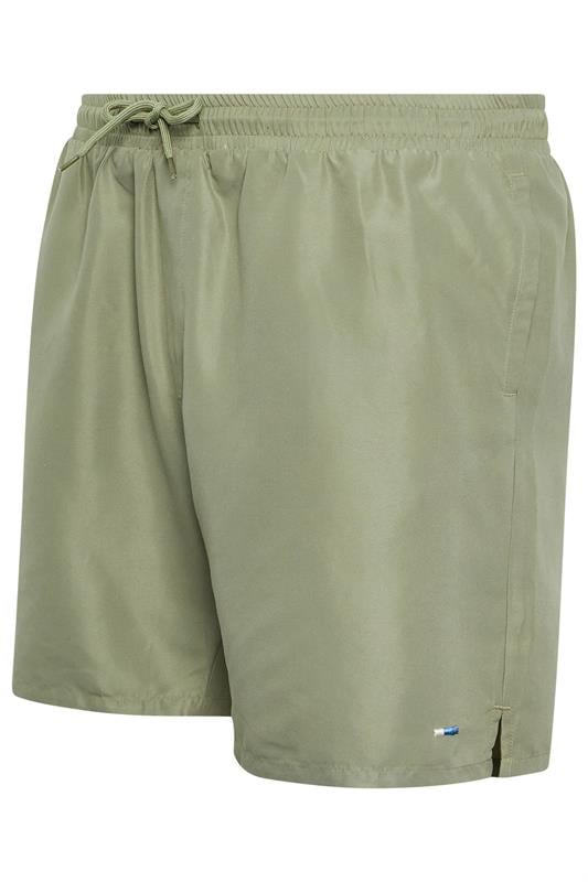 BadRhino Big & Tall Sage Green Swim Shorts | BadRhino 3