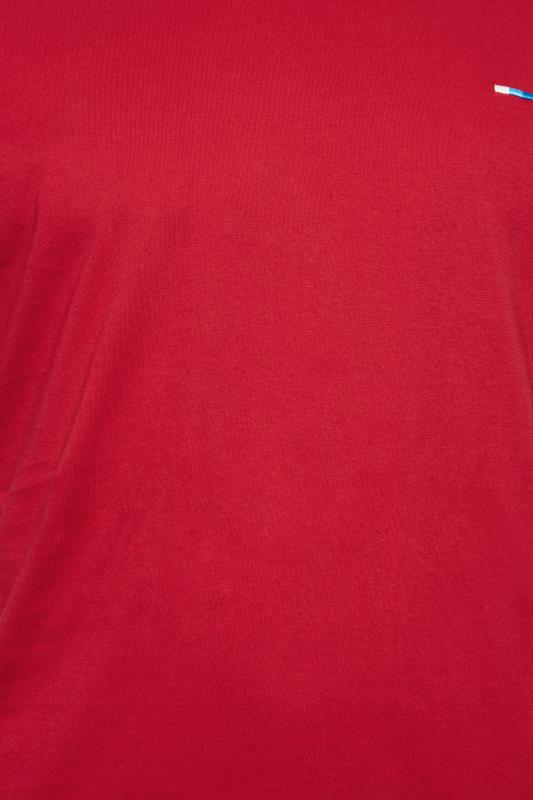 BadRhino Big & Tall Dark Red Core T-Shirt | BadRhino 2