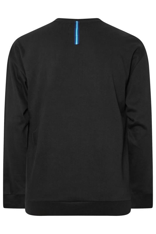 BadRhino Big & Tall Black Workwear Crew Neck Sweatshirt | BadRhino  4