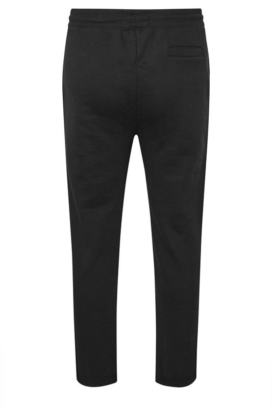 BadRhino Big & Tall Black Essential Joggers | BadRhino 2
