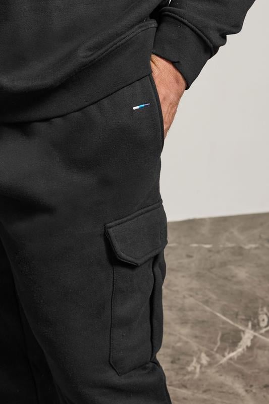 BadRhino Black Cargo Joggers | BadRhino 4